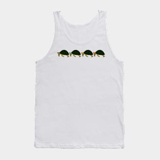 Martial Arts Turtles Tank Top